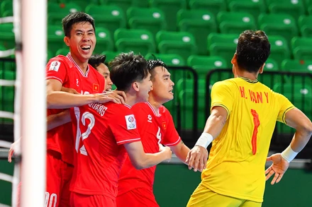 Đội tuyển futsal Việt Nam bước vào tập luyện cho các mục tiêu của năm 2025. (Ảnh: VFF)