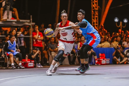 Rohto Saigon Heat đã xuất sắc đánh bại Discovery của Philippines để giành chiến thắng VBA 3x3 Women. (Ảnh: VBA)