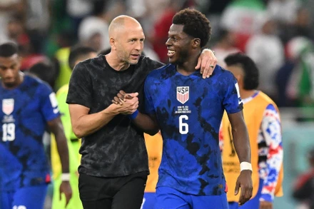 Đội tuyển Mỹ đã xây dựng lối chơi đầy sức sống hơn dưới thời của huấn luyện viên Gregg Berhalter. (Ảnh: AFP)