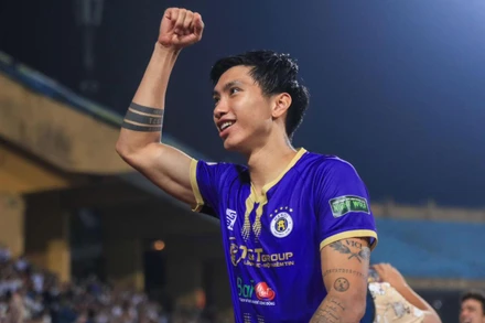 Hậu vệ đội tuyển quốc gia Đoàn Văn Hậu. (Ảnh: CTV)