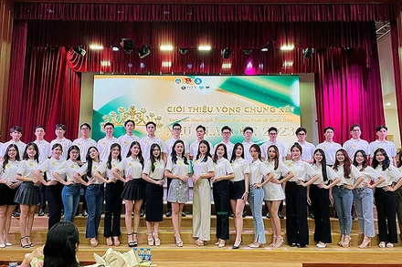 40 gương mặt nam sinh, nữ sinh tiêu biểu lọt vào chung kết Cuộc thi Sinh viên thanh lịch - NEU Glamour 2023.