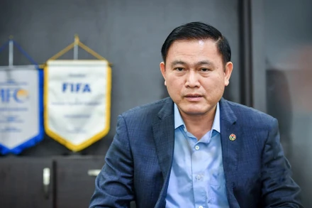 Ông Trần Anh Tú, Phó Chủ tịch Liên đoàn Bóng đá Việt Nam (VFF).