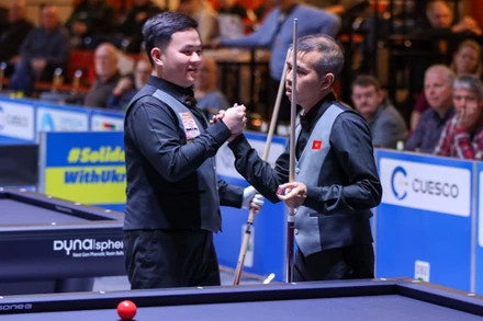 Bao Phương Vinh và Trần Quyết Chiến không thể bảo vệ thành công ngôi vô địch. 