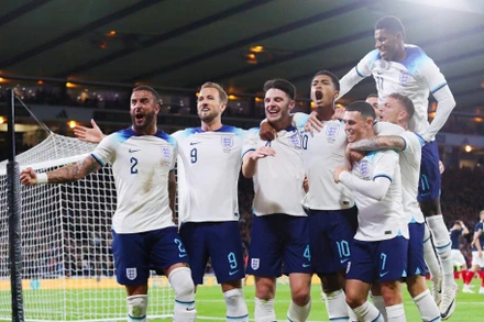 Đội tuyển Anh hướng tới chức vô địch EURO đầu tiên. (Ảnh: ESPN)