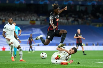 Leipzig có khả năng gây bất ngờ trước Real. Ảnh: Managing Madrid