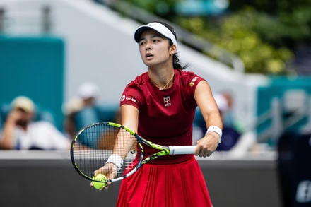 Alexandra Eala thi đấu tự tin tại Miami Open 2025 trước những đối thủ mạnh. (Ảnh: Miami Open)