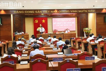 Quang cảnh Kỳ họp.