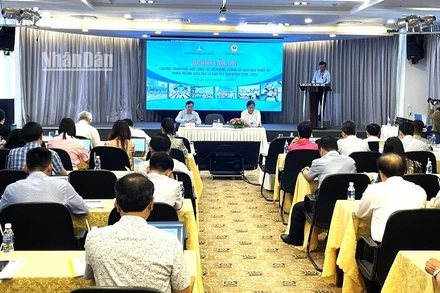 Quang cảnh hội nghị.