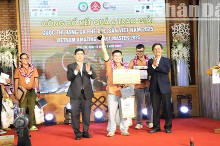 Thí sinh Tạ Tuấn Anh đến từ Thành phố Hồ Chí Minh đạt 338,6/400 điểm, đạt giải Nhất cuộc thi.