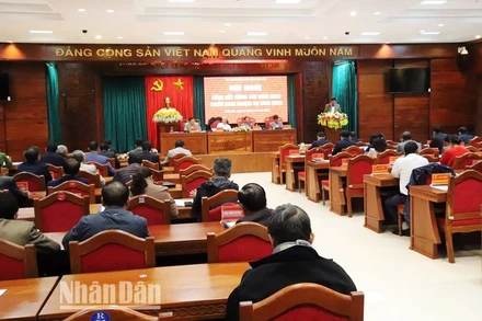 Quang cảnh hội nghị.