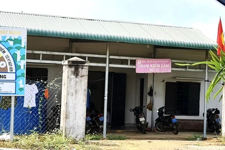 Trạm Kiểm lâm số 2, nơi ông N.K.A công tác.