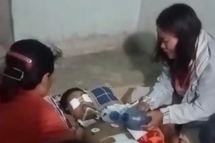 Sau 2 tuần được các bác sĩ tận tình cứu chữa, nhưng do vết thương quá nặng khiến em Y Anh Byă đã tử vong.