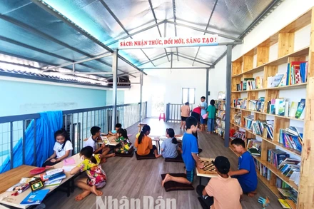 [Ảnh] Ngôi nhà trí tuệ - nơi tạo hứng thú học tập cho trẻ khó khăn