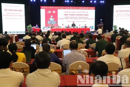 Quang cảnh hội thảo.