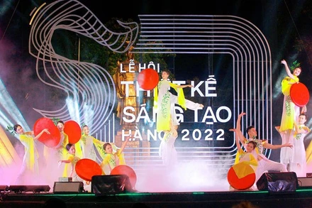 Lễ hội Thiết kế sáng tạo Hà Nội năm 2022. (Ảnh: VGP)