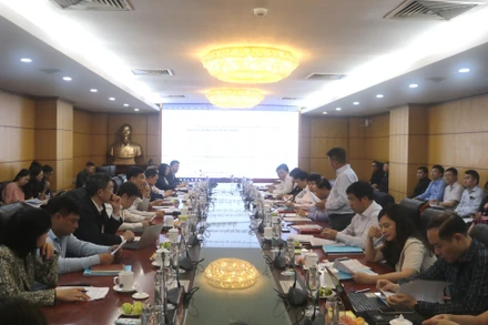 Quang cảnh buổi làm việc. (Ảnh: baotainguyenmoitruong.vn) 