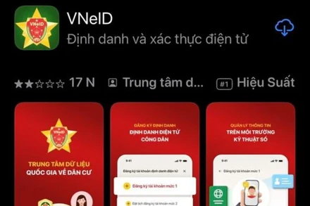 Bộ Công an chỉ có một ứng dụng duy nhất để định danh điện và xác thực điện tử là “VNeID".