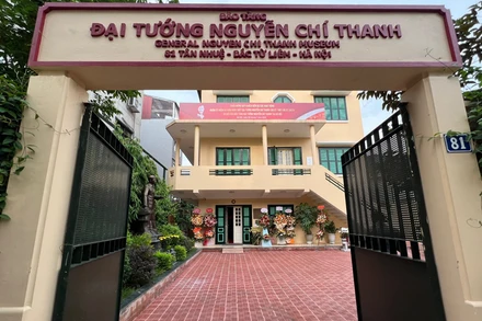 Dự kiến từ ngày 6/7 tới đây, Bảo tàng Đại tướng Nguyễn Chí Thanh tại Hà Nội sẽ mở cửa đón khách tham quan thử nghiệm. (Ảnh: TRUNG HIẾU) 