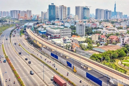 Một góc thành phố Thủ Ðức. (Ảnh Hoàng Triều)