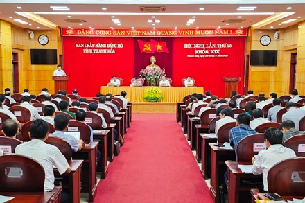 Quang cảnh hội nghị.