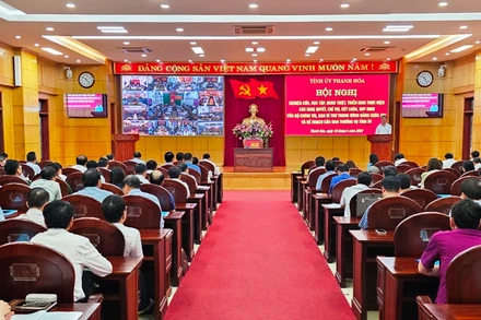 Quang cảnh hội nghị.