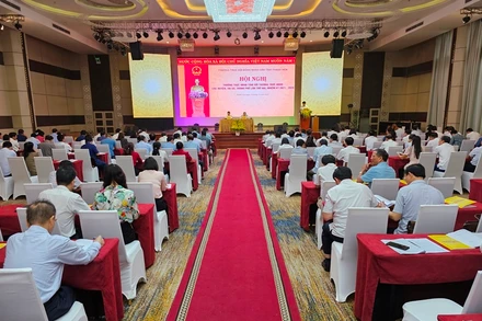 Quang cảnh hội nghị.