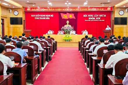 Quang cảnh hội nghị.