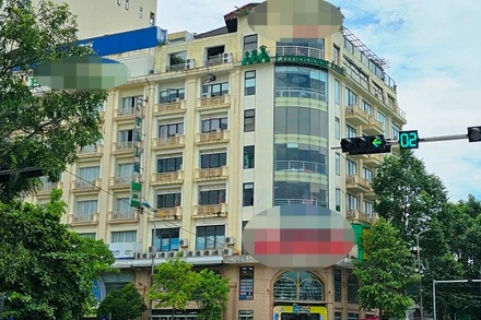 Vị trí thực hiện dự án liên quan sai phạm của nhiều cán bộ ở Thanh Hóa.