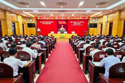 Quang cảnh hội nghị.