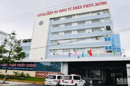 Bệnh viện đa khoa Phúc Hưng đang điều trị cho hai nữ công nhân bị bắn trong đêm.