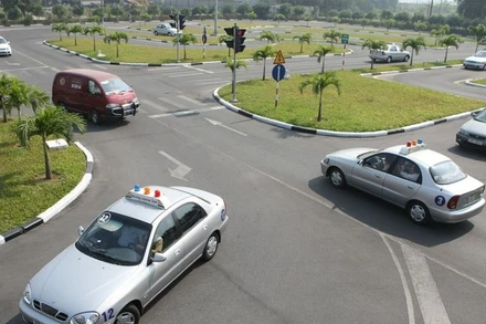 Một cơ sở đào tạo, sát hạch lái xe. (Ảnh minh họa)