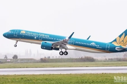 Đường bay Hà Nội-Manila được khai thác bằng tàu bay Airbus A321.