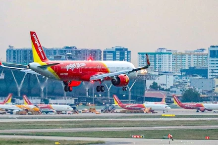 Hãng hàng không Vietjet mở thêm đường bay kết nối Hà Nội-Thượng Hải với chuyến bay đầu tiên cất cánh ngày 29/4/2025.