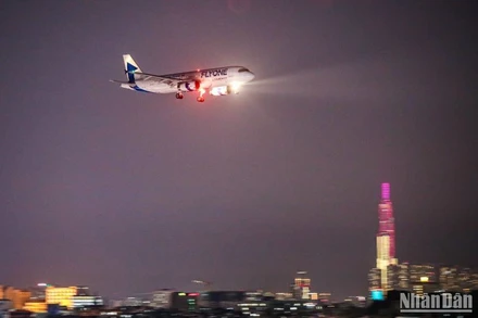 Chiếc tàu bay thứ 2 gia nhập đội bay cùa Bamboo Airways phục vụ cao điểm Tết Nguyên đán.