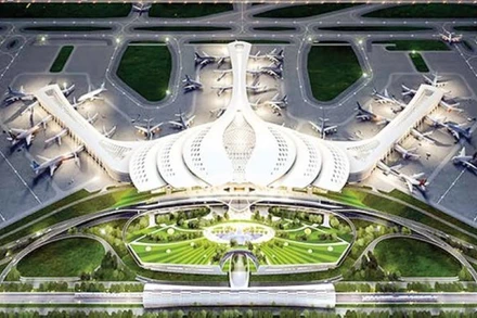 Phối cảnh Cảng Hàng không quốc tế Long Thành (Đồng Nai).