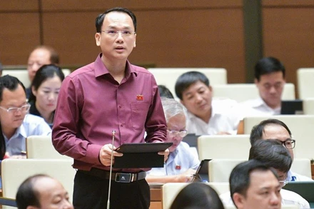 Đại biểu Quốc hội Lưu Bá Mạc (Đoàn Đại biểu Quốc hội tỉnh Lạng Sơn).