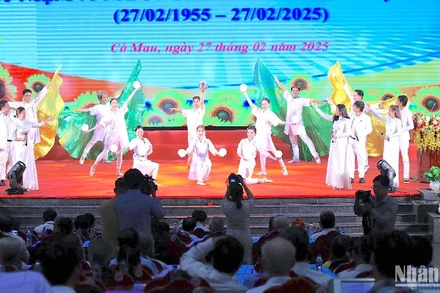 Họp mặt kỷ niệm 70 năm Ngày Thầy thuốc Việt Nam tại Cà Mau chiều 27/2.