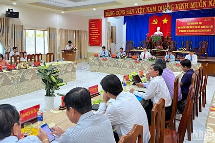 Quang cảnh hội thảo.