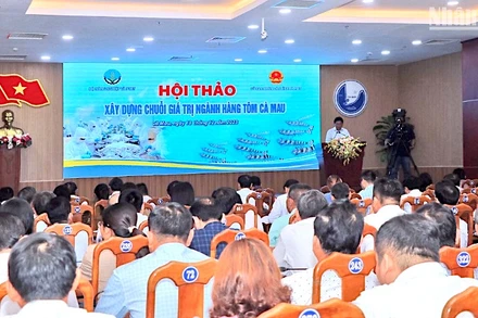 Hội thảo “xây dựng chuỗi giá trị ngành hàng tôm Cà Mau” nhận được sự quan tâm các bên có liên quan trong ngành hàng tôm.