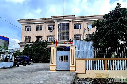 Trụ sở Chi cục Thủy sản Cà Mau, nơi phát hiện có cán bộ trực thuộc bên Trung tâm Đăng kiểm tàu cá Cà Mau tử vong tại phòng làm việc.