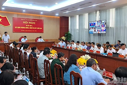 Hội nghị sơ kết quý I, triển khai các mặt công tác quý II/2024 tại Cà Mau.