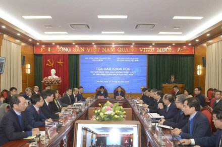 Học viện Chính trị Quốc gia Hồ Chí Minh, Viện Hàn lâm Khoa học và Công nghệ Việt Nam phối hợp tổ chức Tọa đàm khoa học “Trí tuệ nhân tạo: Định hướng chiến lược và giải pháp chính sách cho Việt Nam”.