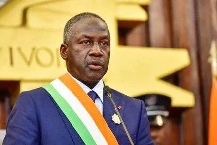 Chủ tịch Quốc hội Cộng hòa Bờ Biển Ngà Adama Bictogo.