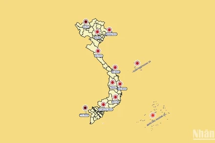 [Infographic] Dự báo chỉ số cực đại bức xạ tia cực tím và tiềm năng nhiệt ngày 21/5/2023