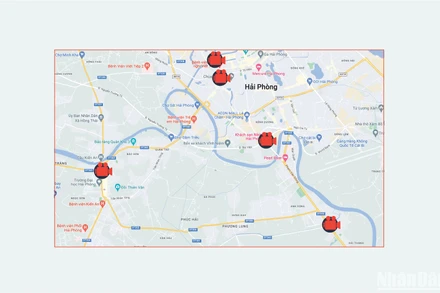 [Infographic] 5 điểm "phạt nguội" vi phạm giao thông đường bộ tại Hải Phòng từ 1/5