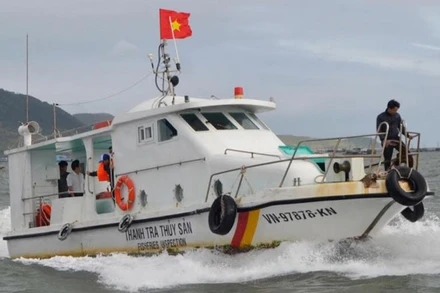 Khu vực các tỉnh Phú Yên, Khánh Hòa, Ninh Thuận, Bình Thuận những ngày qua biển động, khó khăn cho công tác tìm kiếm tàu cá mất tích. (Ảnh minh họa)