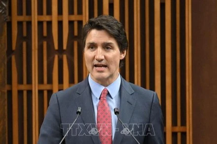 Thủ tướng Canada Justin Trudeau. (Ảnh: AFP/TTXVN)