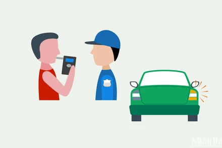 [Infographic] Hà Nội mạnh tay xử lý vi phạm nồng độ cồn