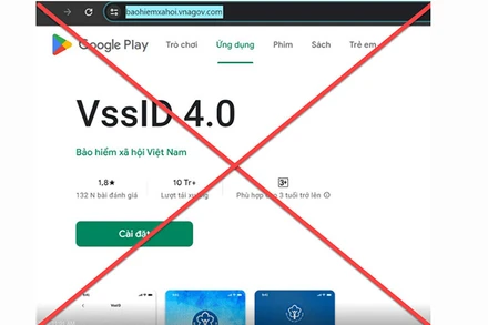 Phát hiện 2 website giả mạo trang thông tin điện tử của Bảo hiểm xã hội Việt Nam 