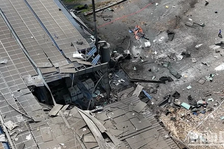 Hiện trường vụ tai nạn lao động do lò hơi phát nổ tại Công ty TNHH Sản xuất và Thương mại gỗ Bình Minh ở Đồng Nai ngày 1/5/2024 (Ảnh: THIÊN VƯƠNG)